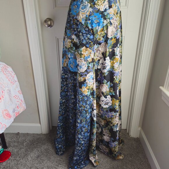 Free People Floral Maxi Dress La Fleur Size 4 - Picture 5 of 14